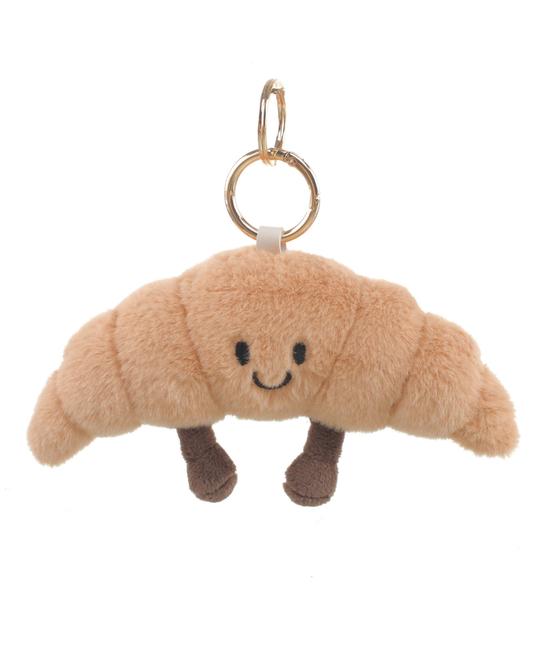 Plush Croissant Bag Charm
