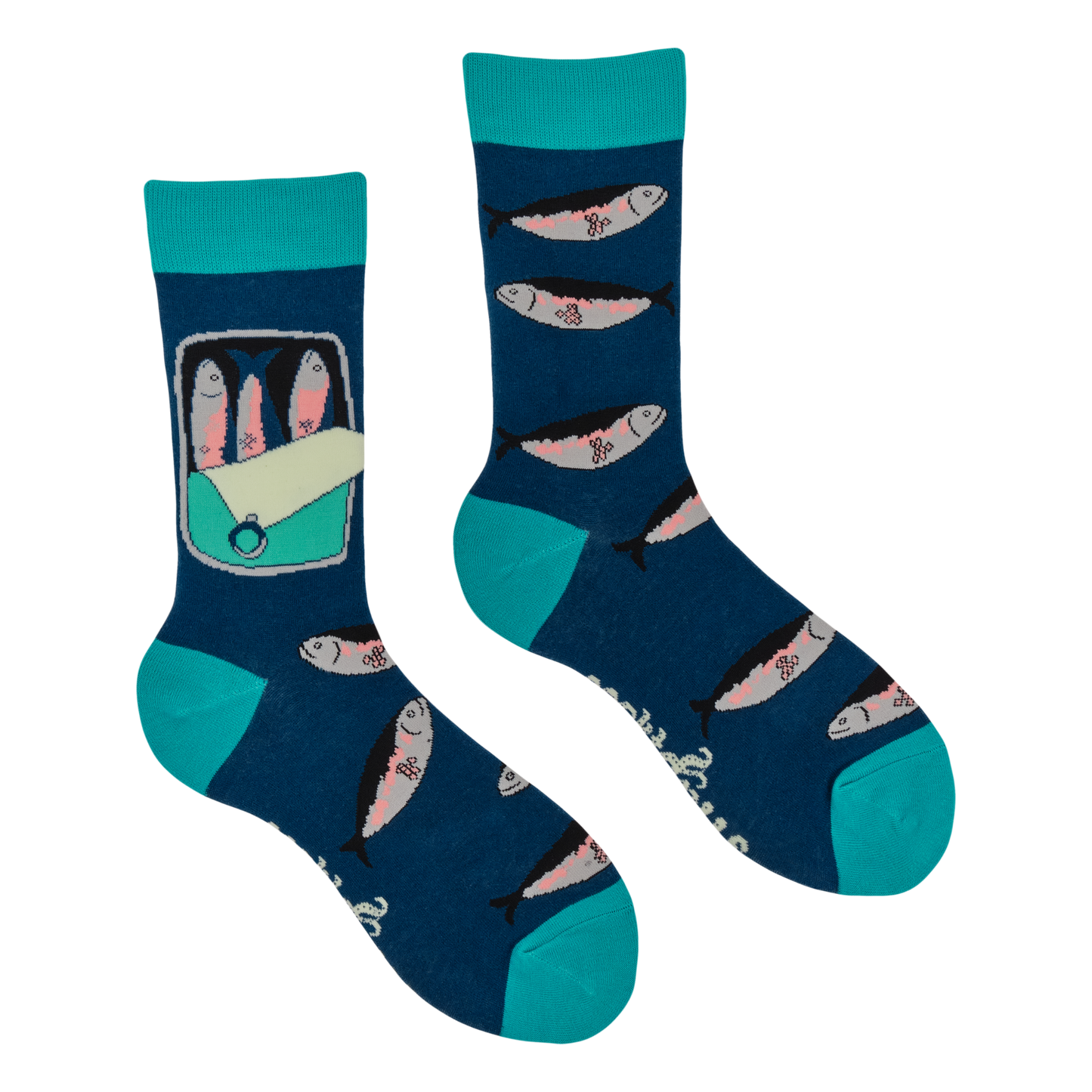 Partners in Brine Sardine Crew Socks