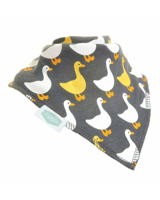 Farm Geese Baby Bib