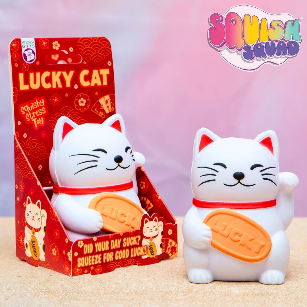 Squishy Lucky Cat Japanese Stress Toy