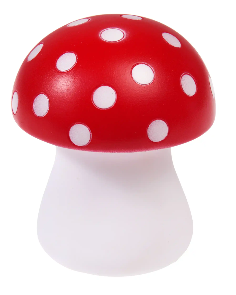 Red Toadstool Night Light