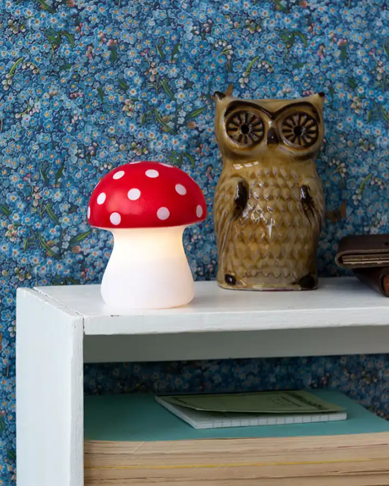 Red Toadstool Night Light