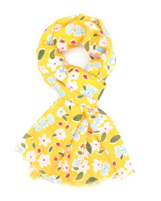 Ditsy Flower Scarf Assorted