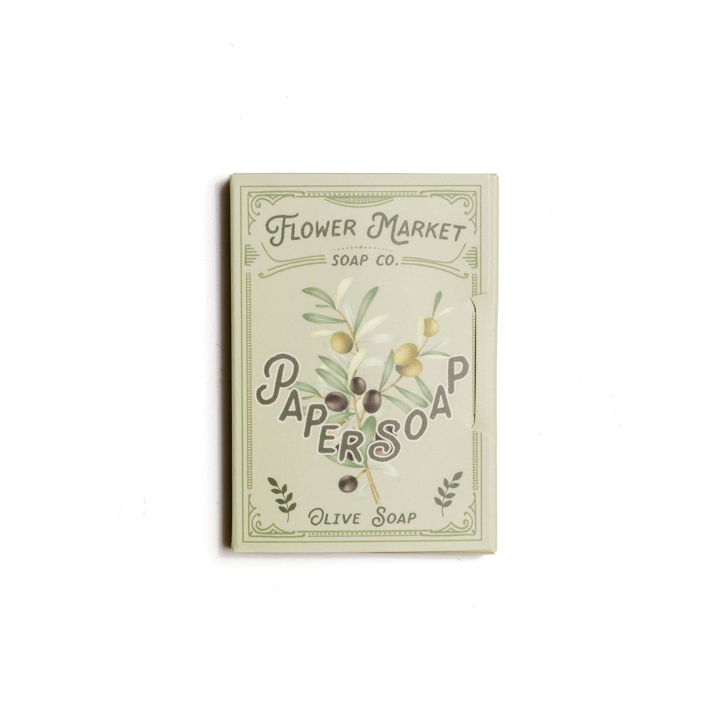 Olive Oil Scent Paper Soap – 50 Sheets