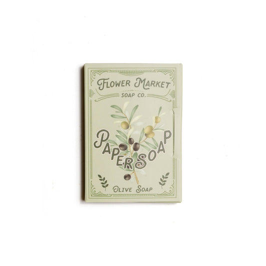 Olive Oil Scent Paper Soap – 50 Sheets