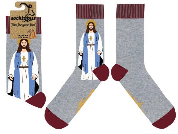 Jesus Christ Crew Socks