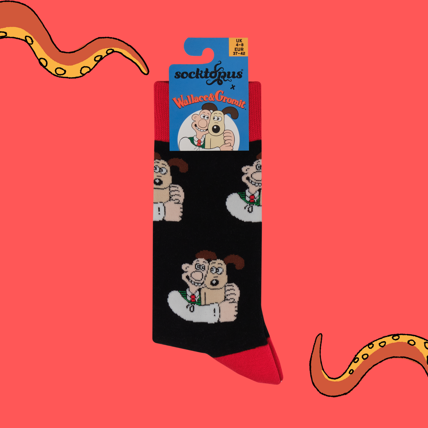 Wallace & Gromit Crew Socks