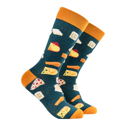 Cheesy Feet Crew Socks