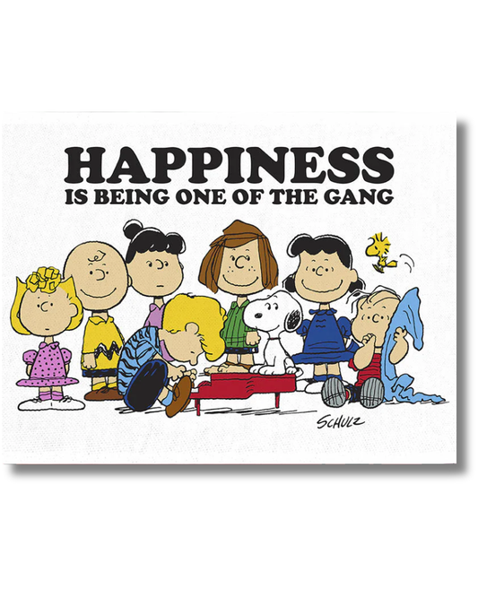 Peanuts Snoopy Happiness is Gang Tea Towel