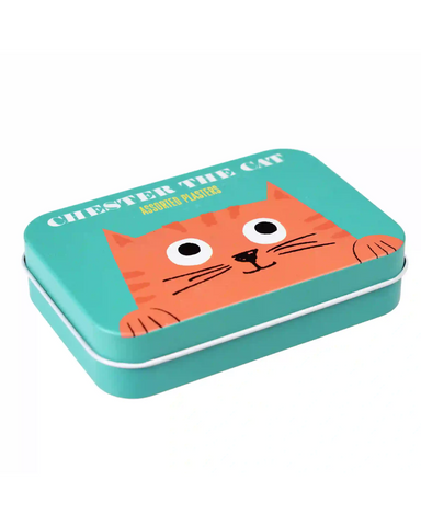 Chester the Cat Plasters in a Tin