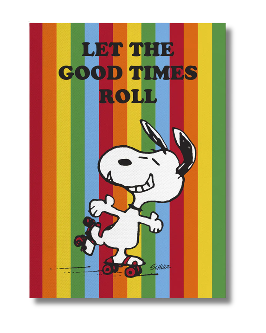 Peanuts Snoopy Good Time Roll Tea Towel