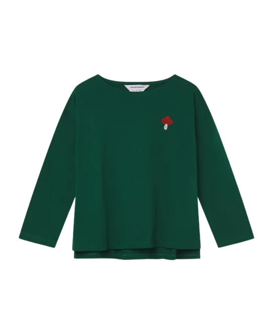 Mushroom Boucle Long Sleeved T-Shirt Compania Fantastica