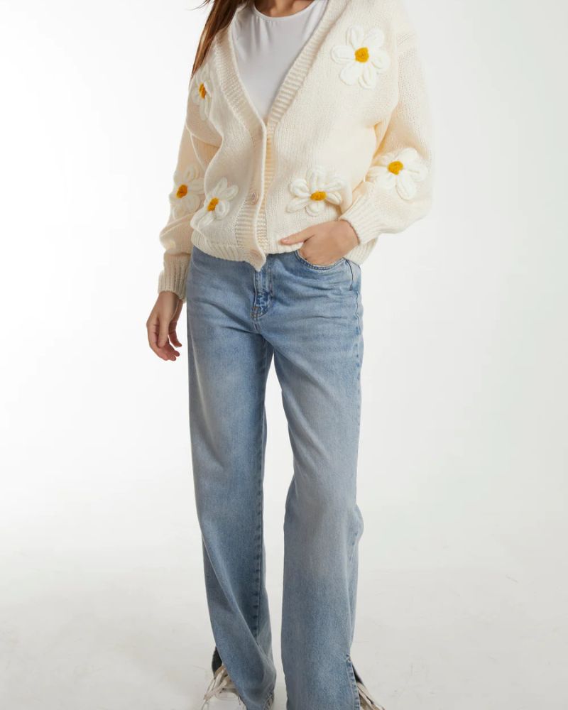 Daisy Flowers Cardigan