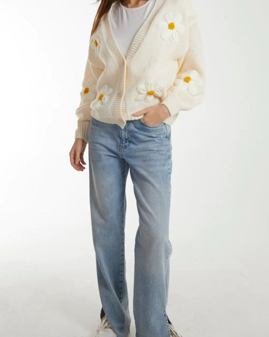 Daisy Flowers Cardigan