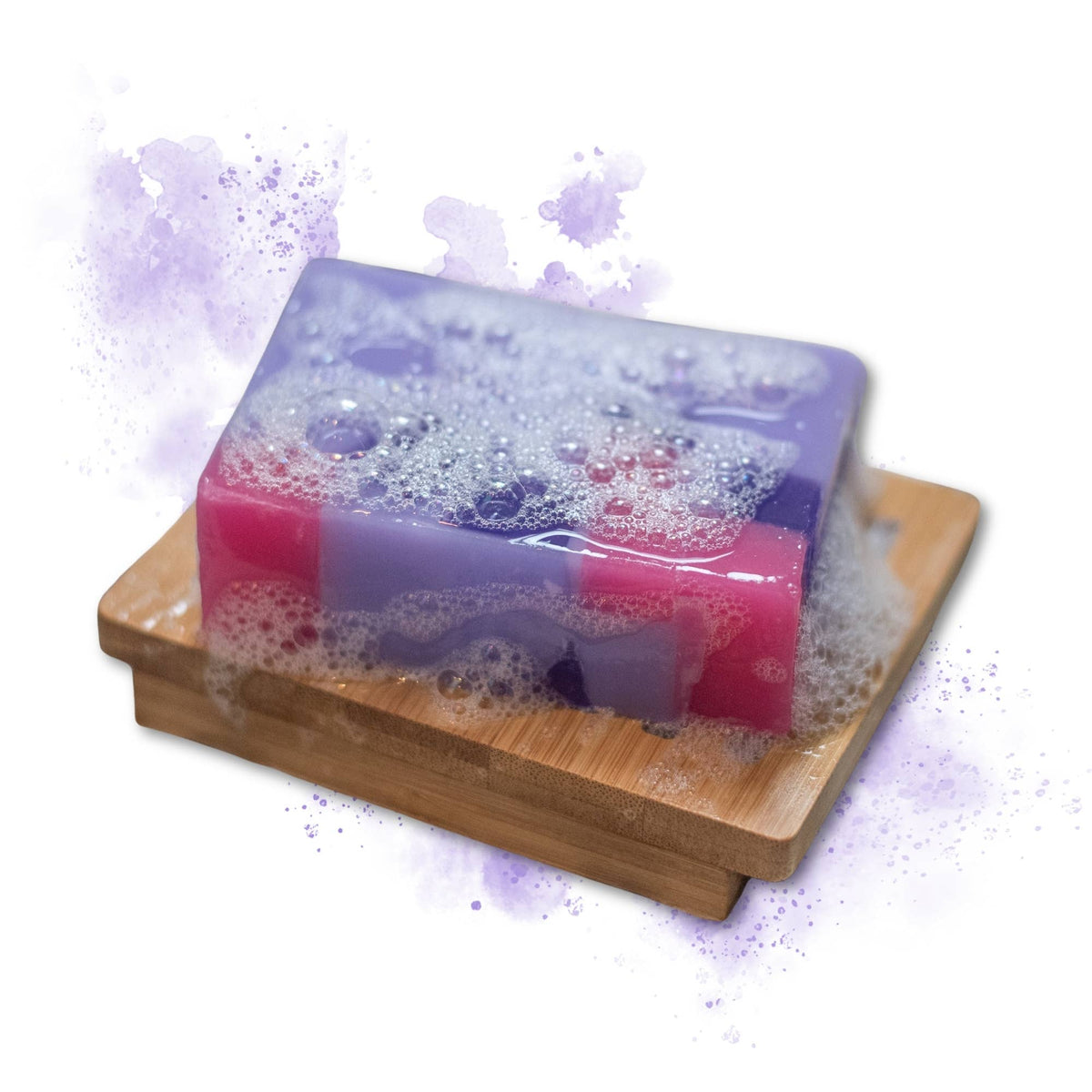 Parma Violet Scented Glasgow Soap Bar