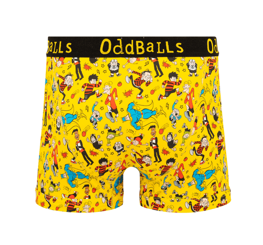The Beano Mens Cotton Boxer Shorts
