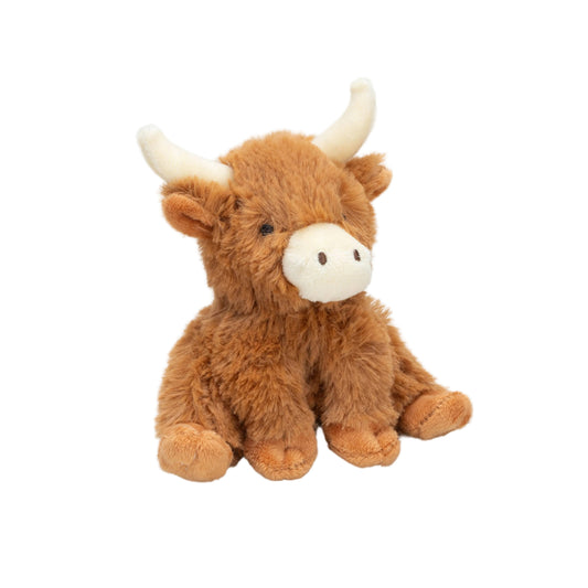 Mini Highland Cow Plush Soft Toy