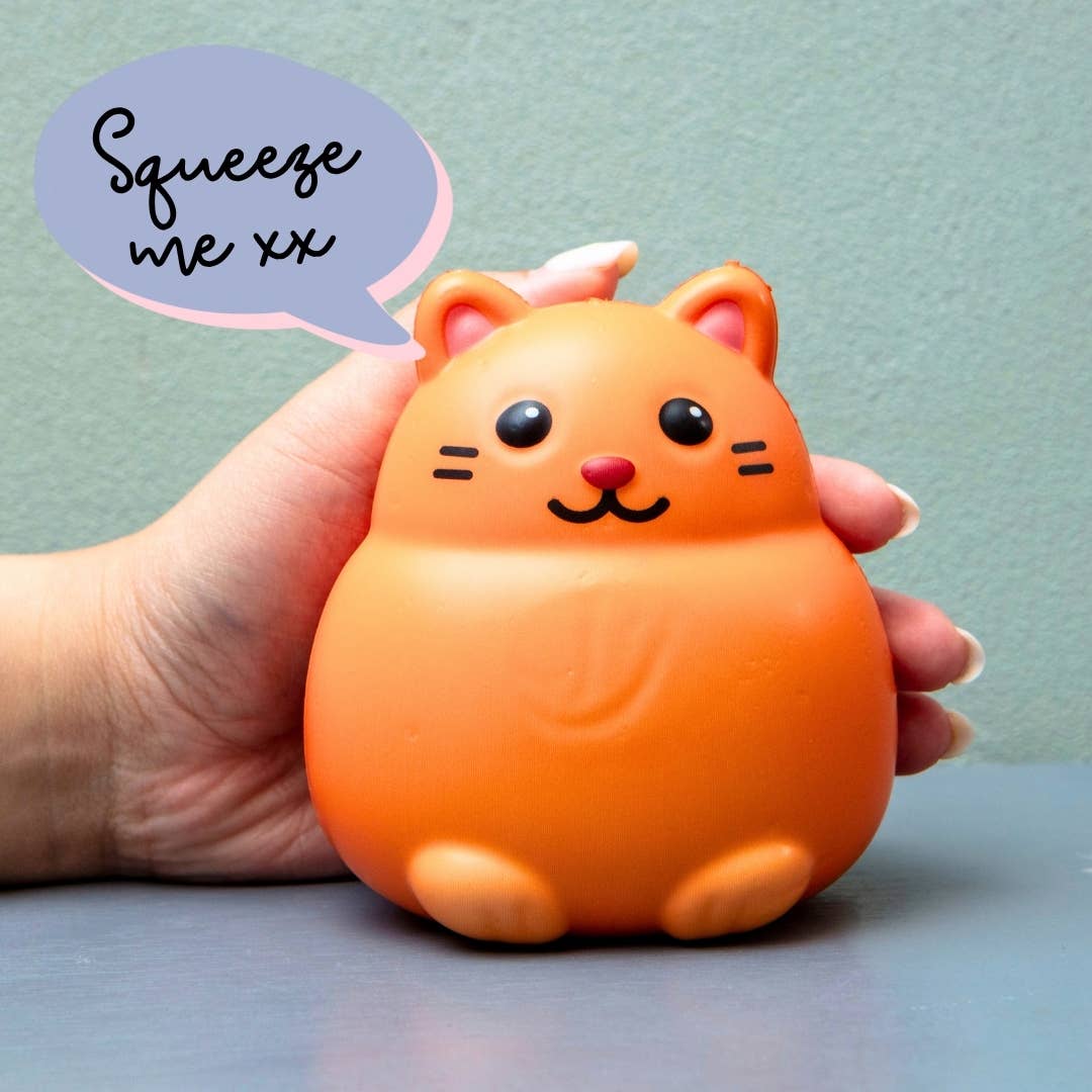 Squishy I Love Pussy Cat Stress Toy