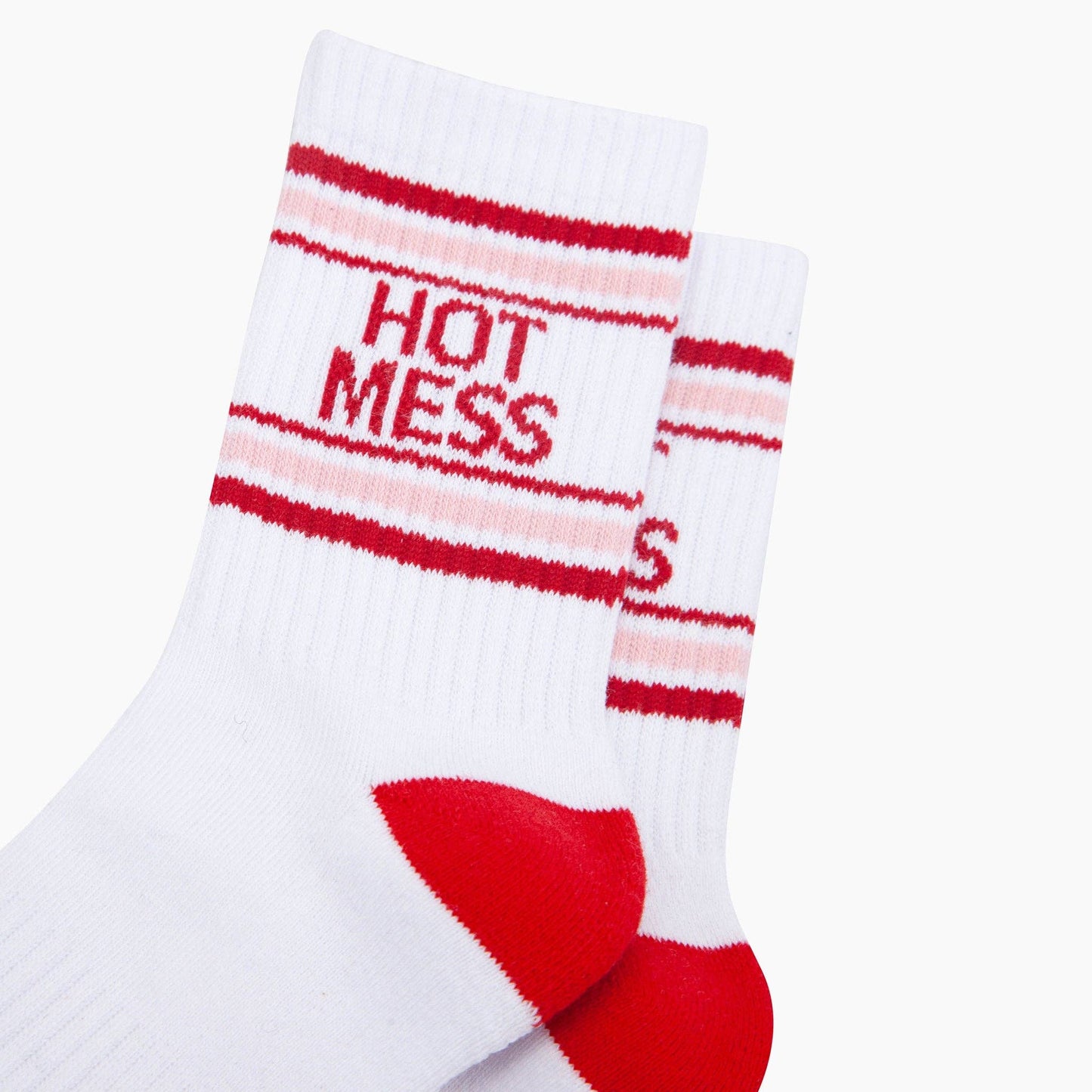 Hot Mess Organic Cotton Sports Socks
