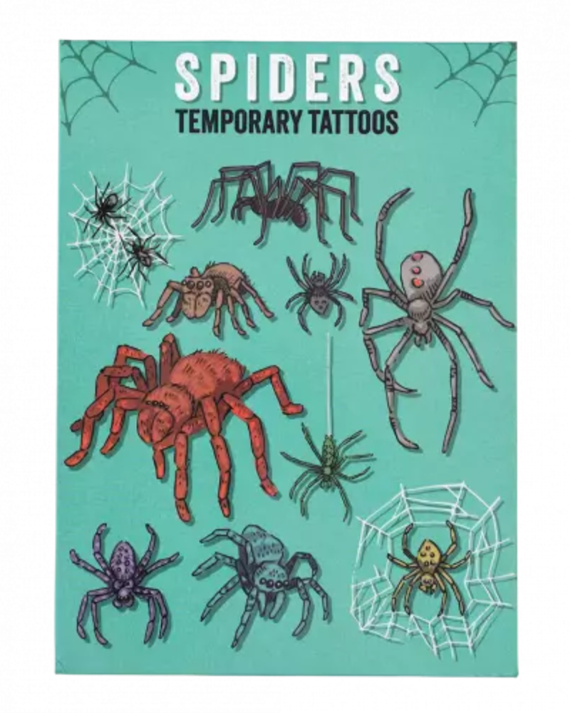 Spider Temporary Tattoos