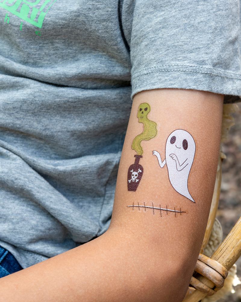 Scary Temporary Tattoos