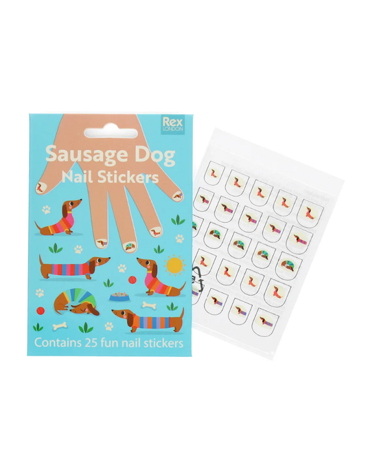 Sausage Dog Nail Stickers