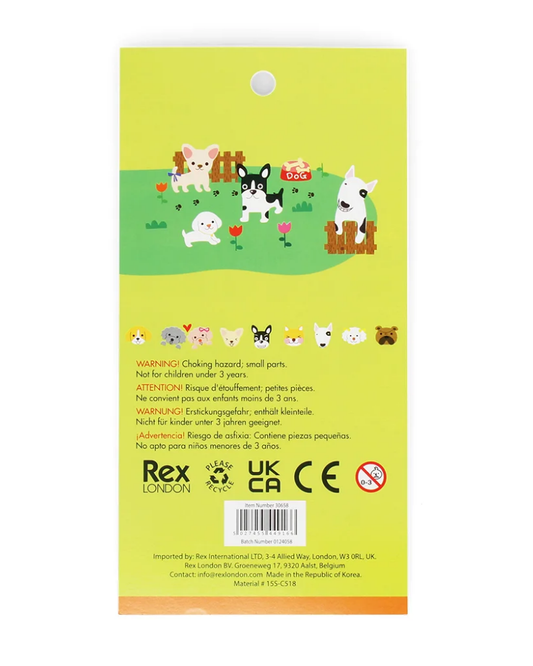 3D Puffy Dog Stickers