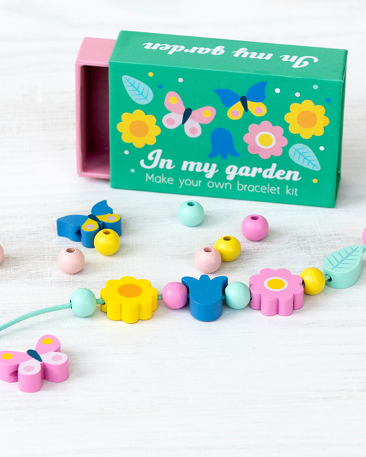 In My Garden Wooden Bead Bracelet Kit