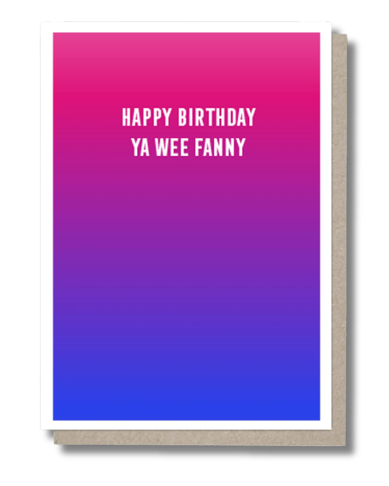 Even Mair Fabulous Than Last Year Scottish Greeting Card