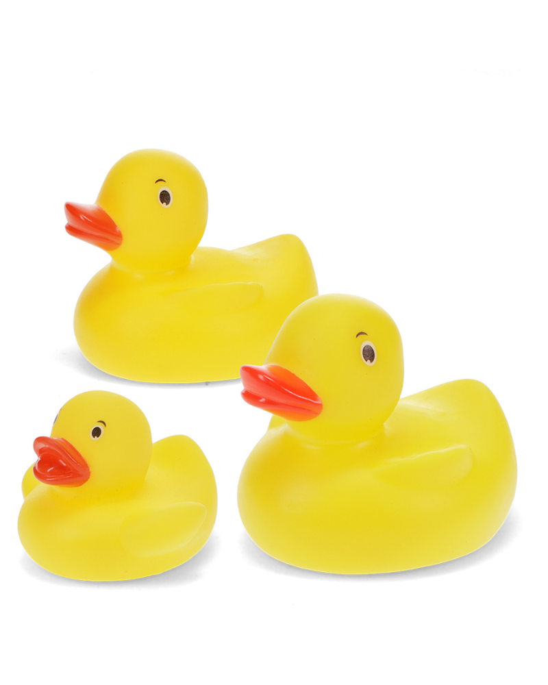 Rubber Duck Bath Toys Set of 3