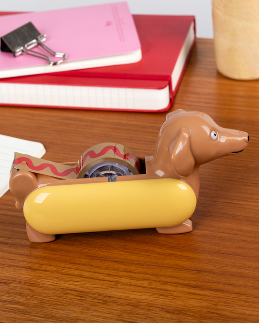 Hot Dog Dachshund Tape Dispenser