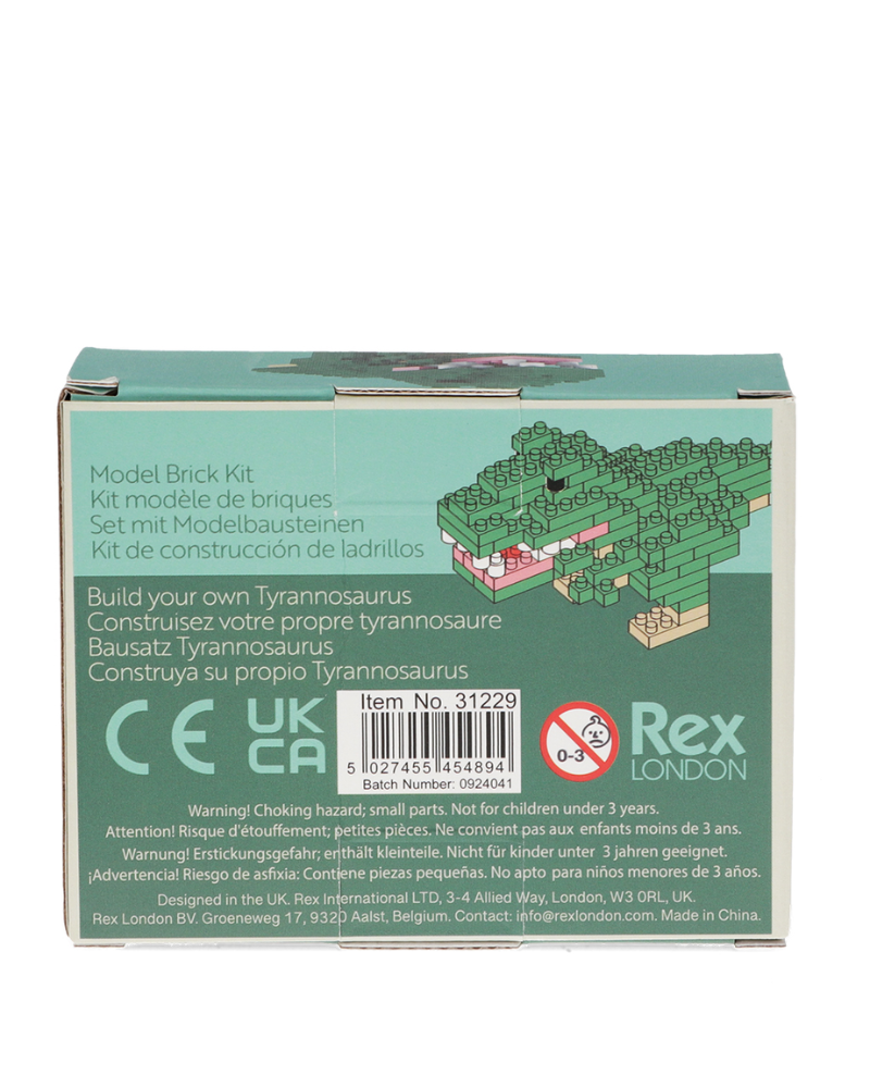 Build Your Own T-Rex Brick Kit