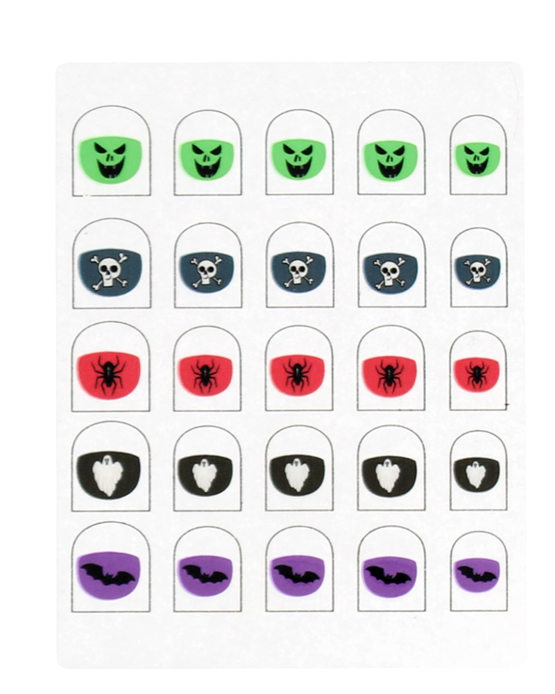 Spooky Halloween Nail Stickers