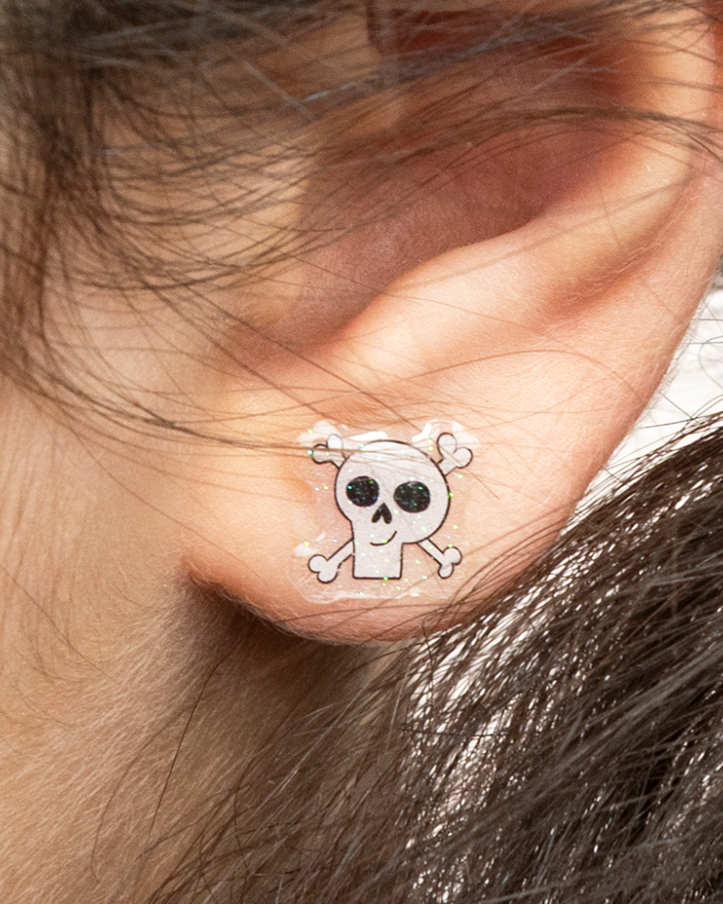 Spooky Halloween Stick on Earrings