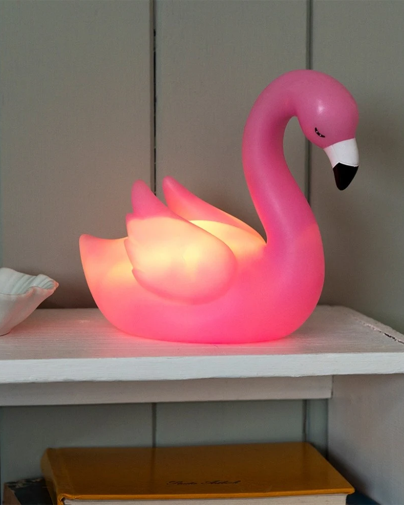 Pink Flamingo Night Light