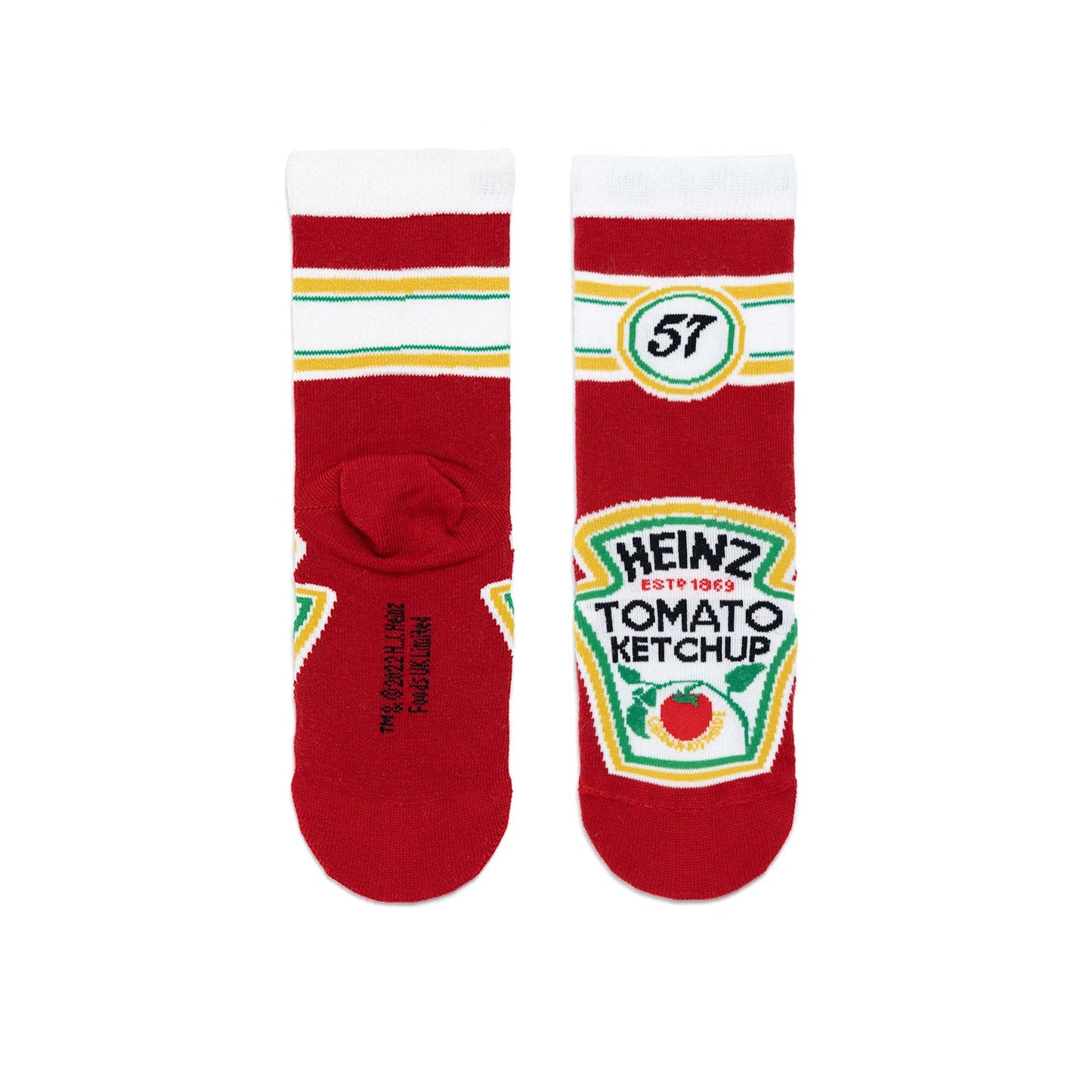 Heinz Tomato Ketchup Kids' Socks UK 12.5-3.5