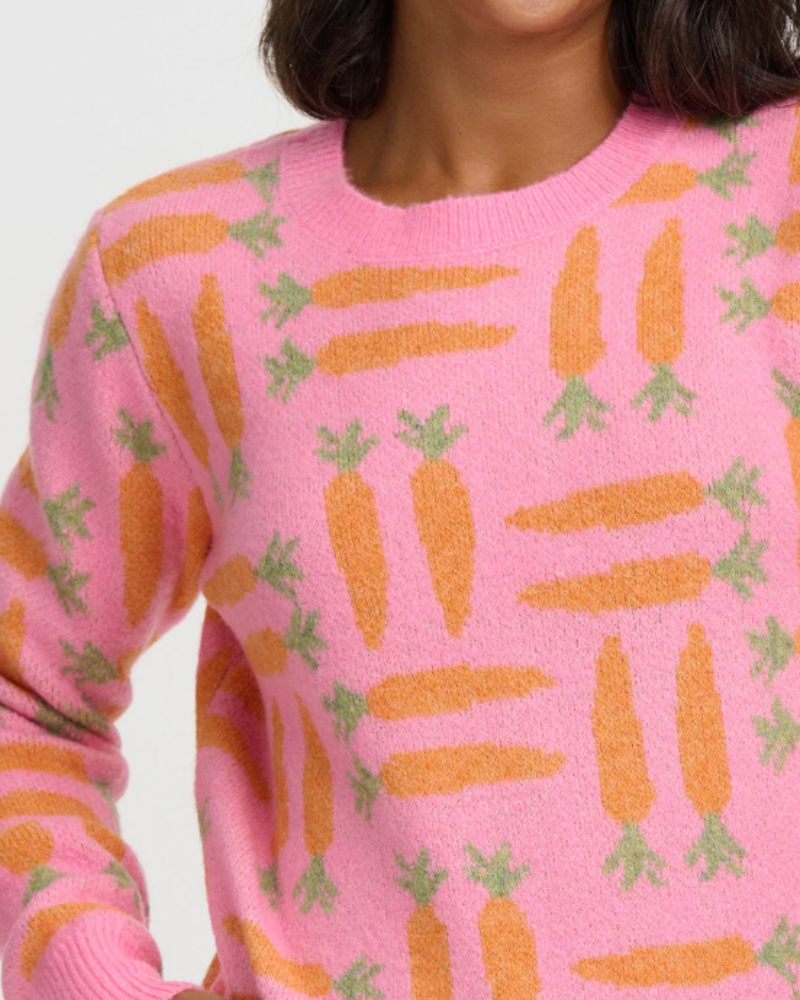 Selena Fluffy Carrots Jumper Sugarhill Brighton