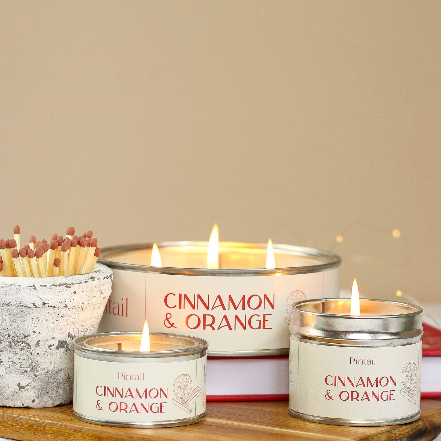 Cinnamon & Orange Classic Tin Candle