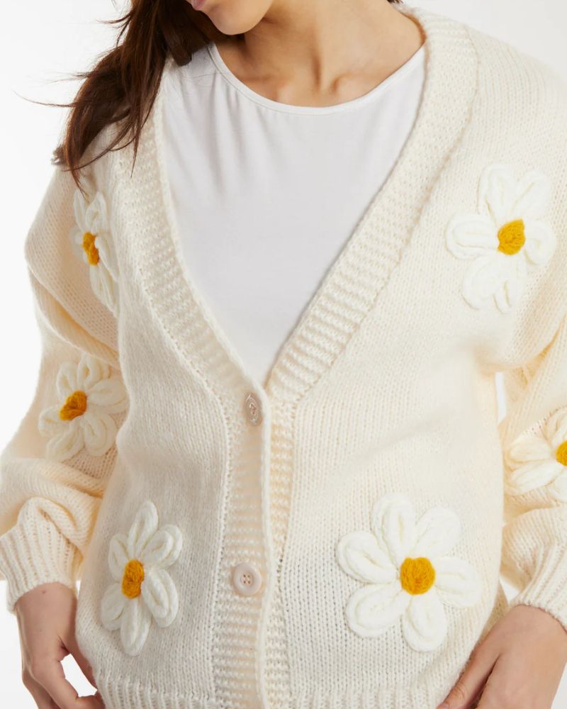 Daisy Flowers Cardigan