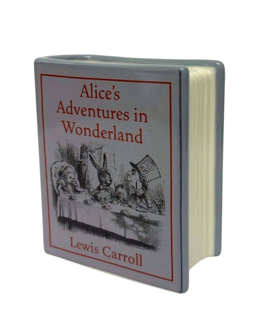 Alice in Wonderland Book Plant Pot