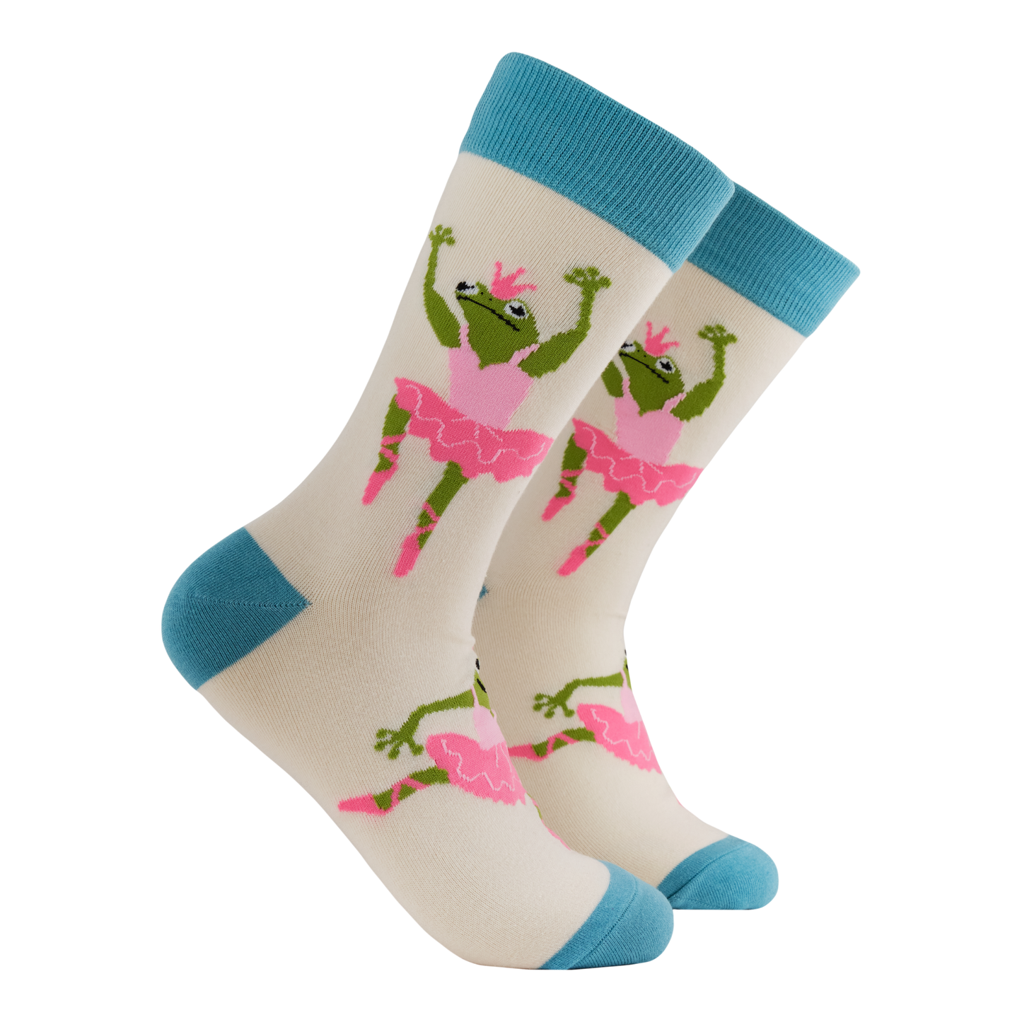 Leapfrog Ballerina Frog Crew Socks