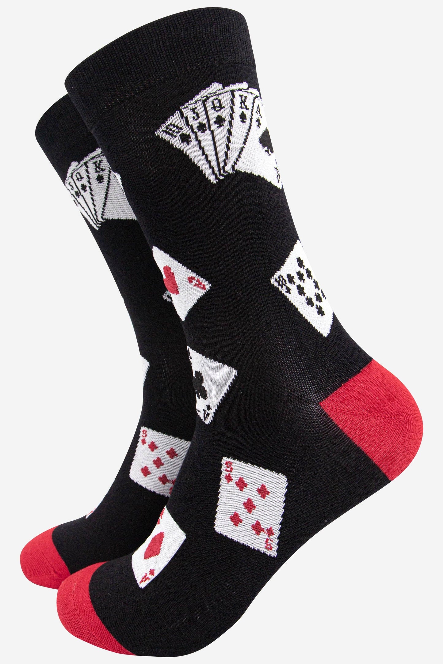 Poker Cards Bamboo Socks