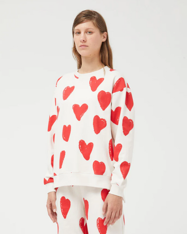 Sketchy Heart Sweatshirt by Compania Fantastica