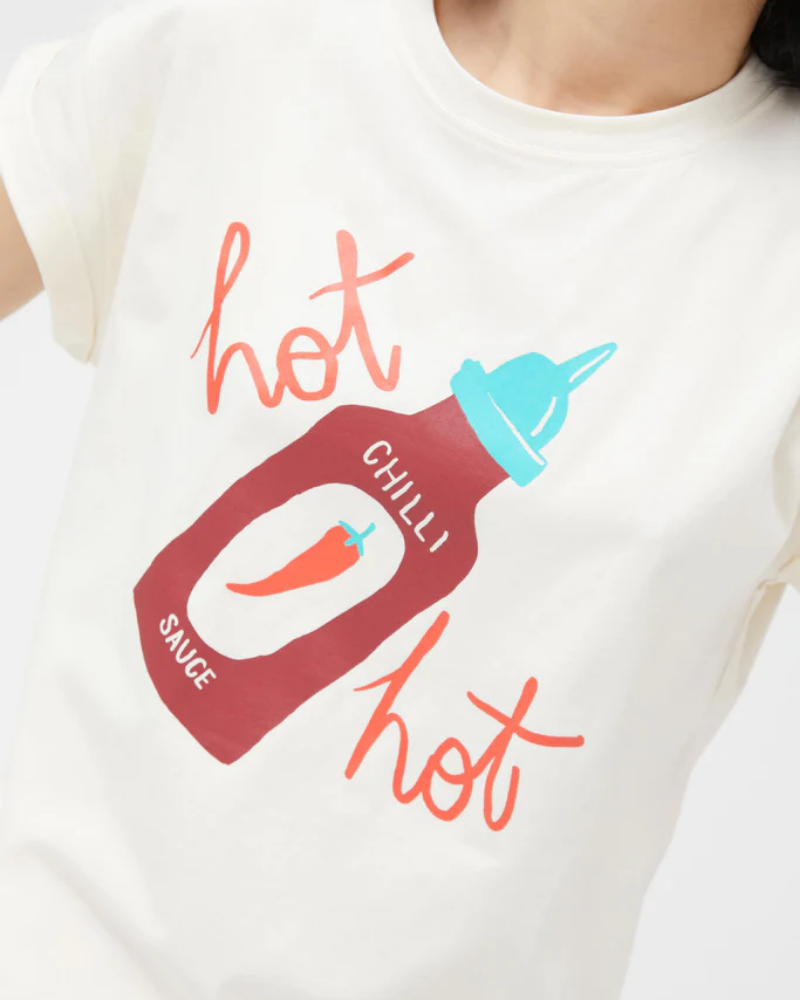 Hot Sauce Graphic T-Shirt by Compania Fantastica
