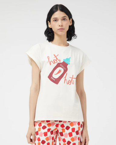 Hot Sauce Graphic T-Shirt by Compania Fantastica
