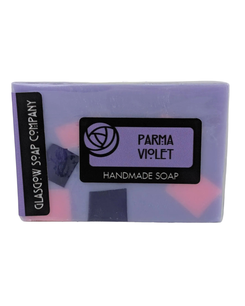 Parma Violet Scented Glasgow Soap Bar