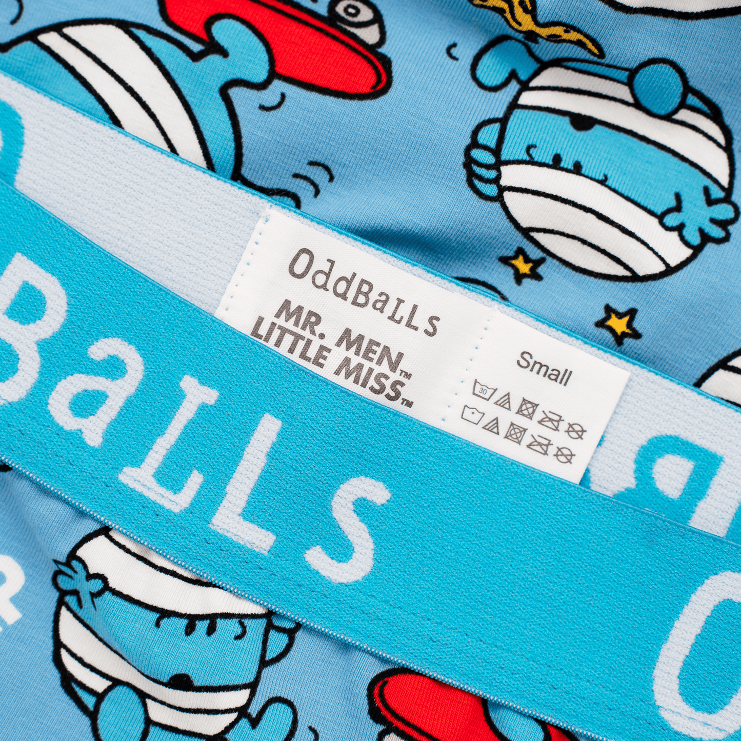 Mr Bump Mr Men Mens Cotton Boxer Shorts