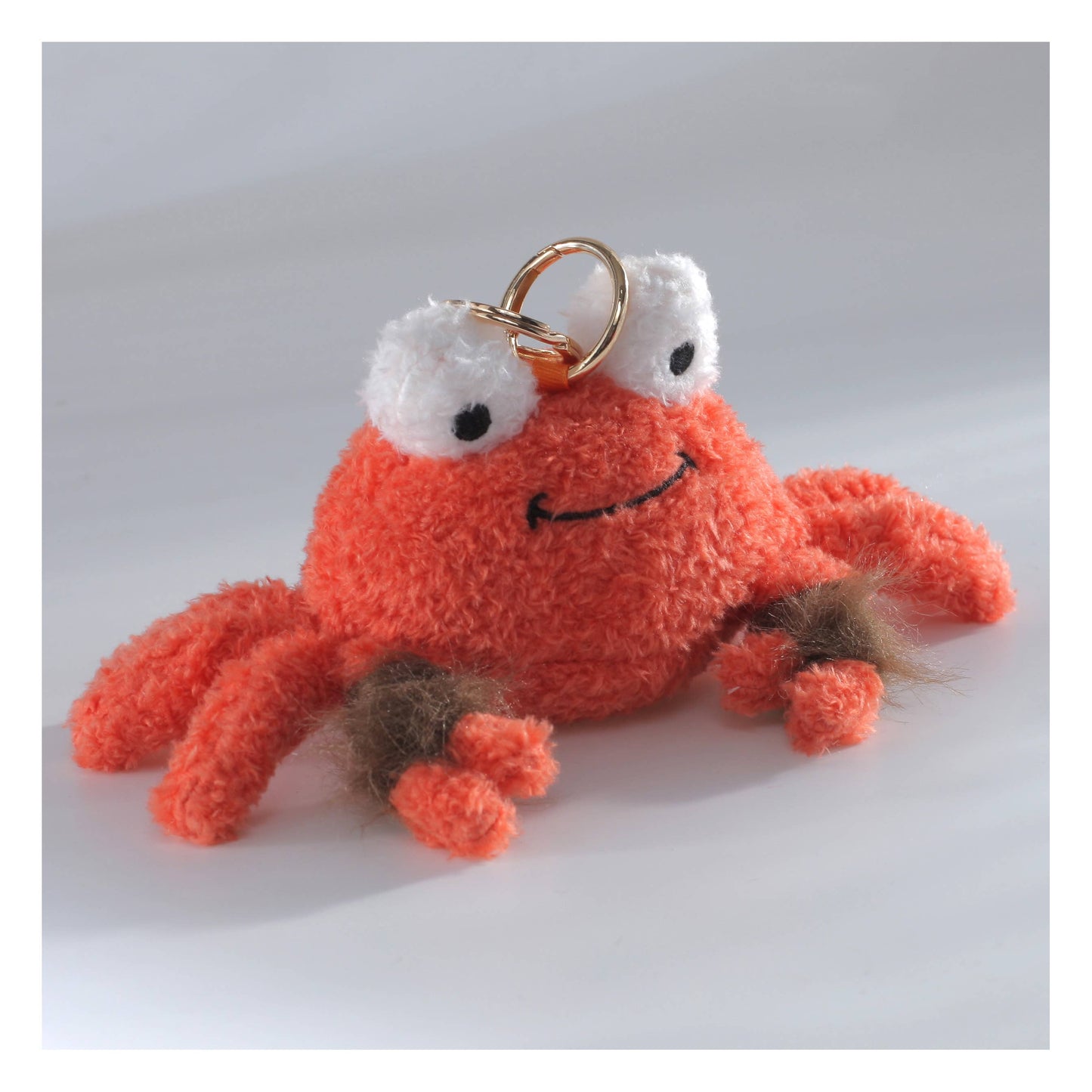 Plush Crab Bag Charm