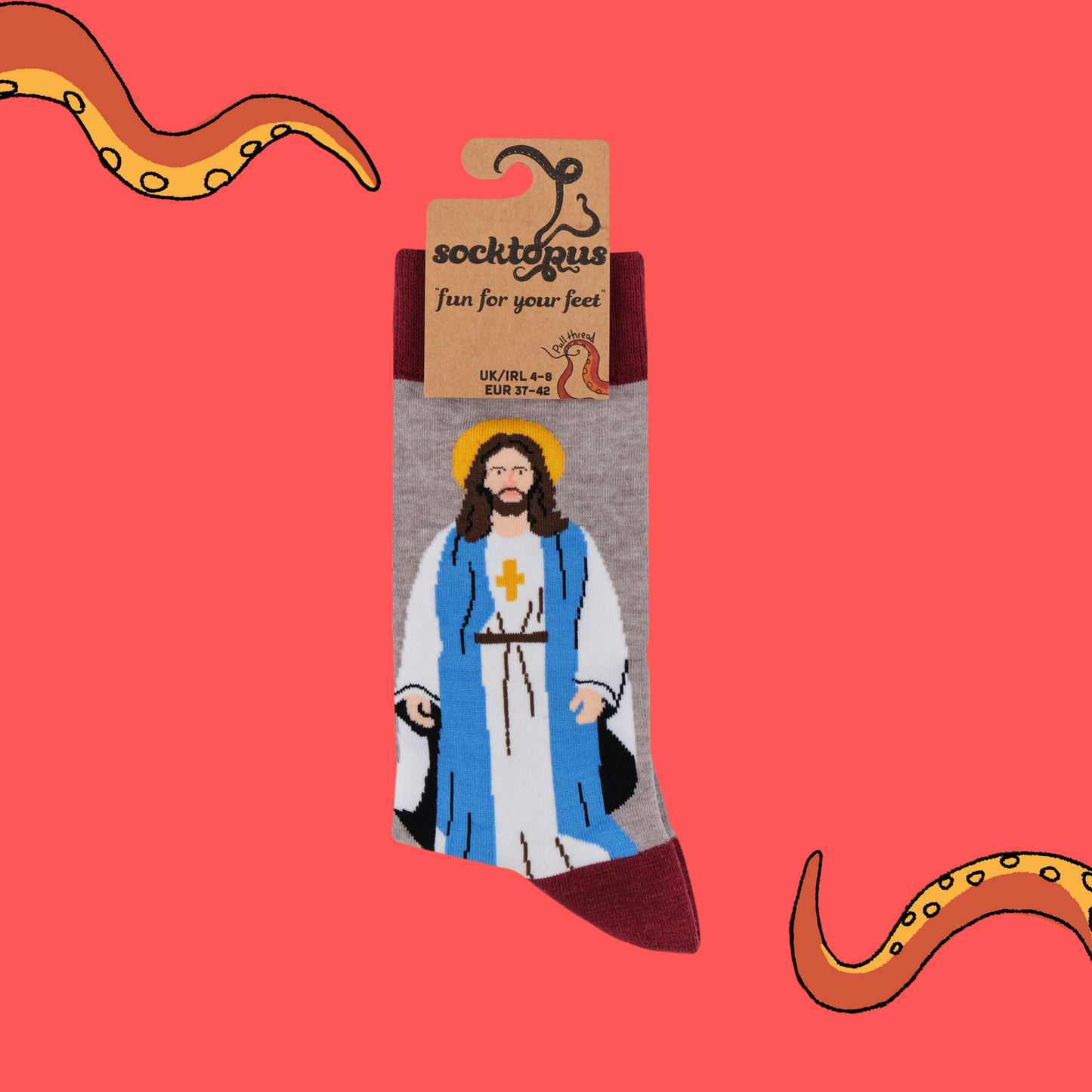 Jesus Christ Crew Socks