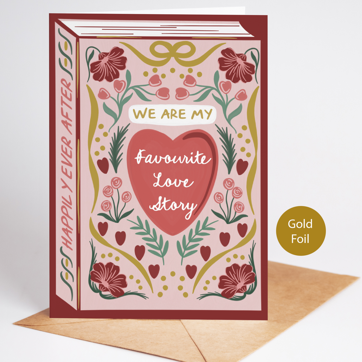 Bookish Favourite Love Story Card